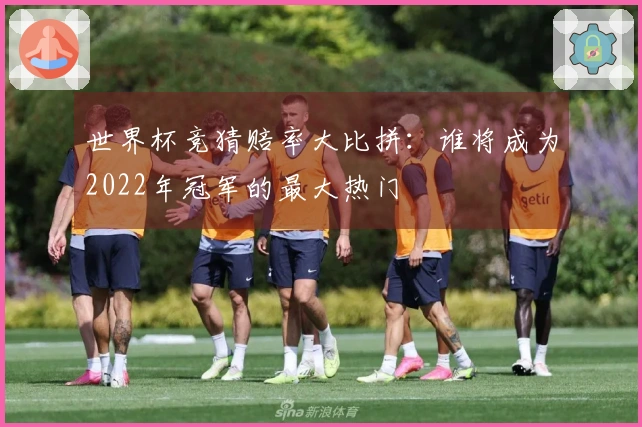 世界杯竞猜赔率大比拼：谁将成为2022年冠军的最大热门