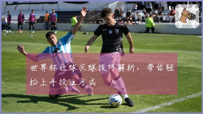 世界杯让球买球技巧解析，带你轻松上手投注方式
